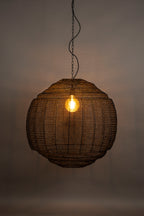 Meezan Xl - Pendant Lamp - Iron - Black