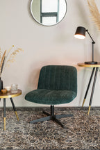 Belmond Rib - Lounge Chair - Fabric - Green