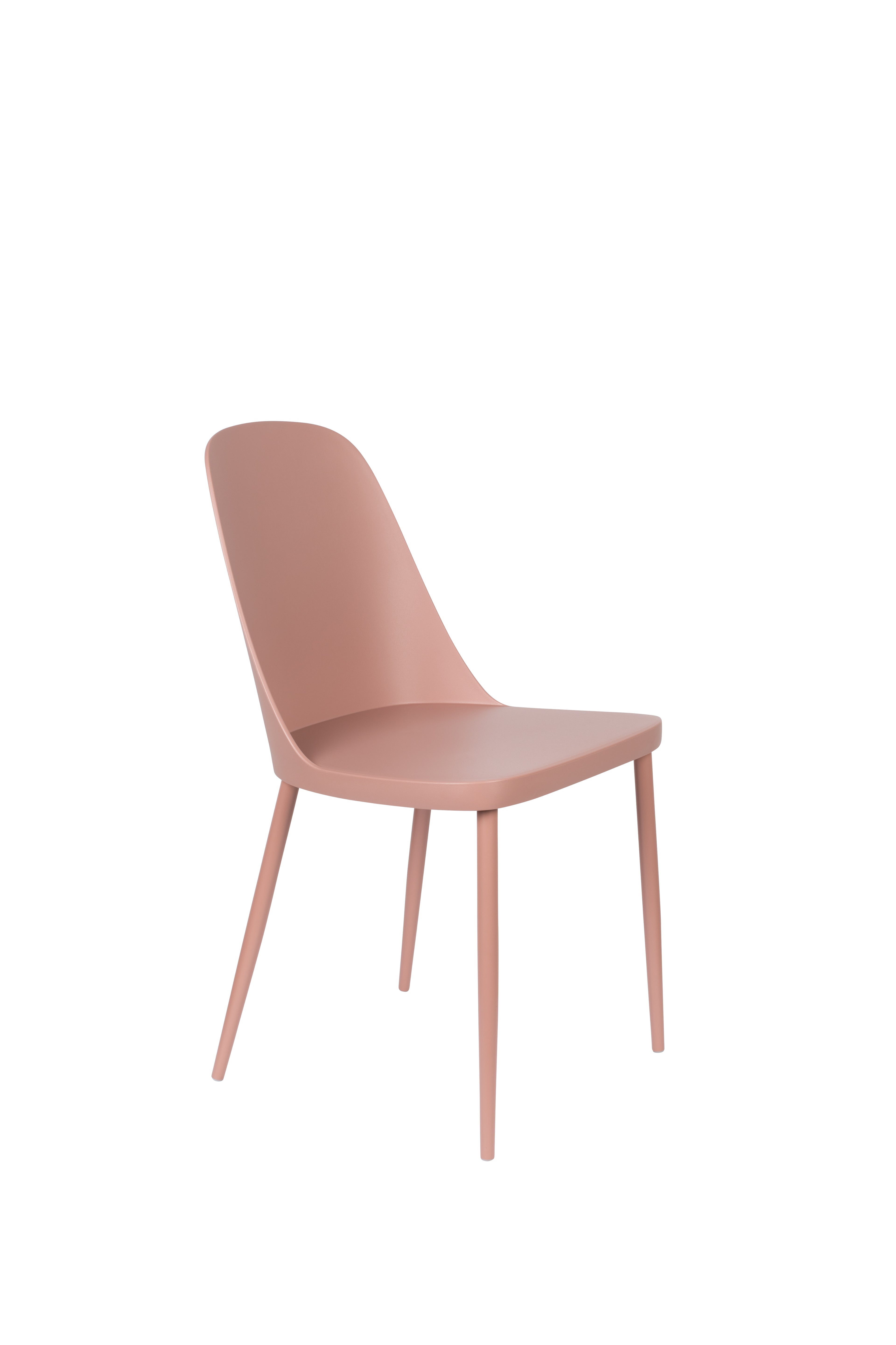 Pip All - Dining Chair - Polypropylene Plastic - Pink