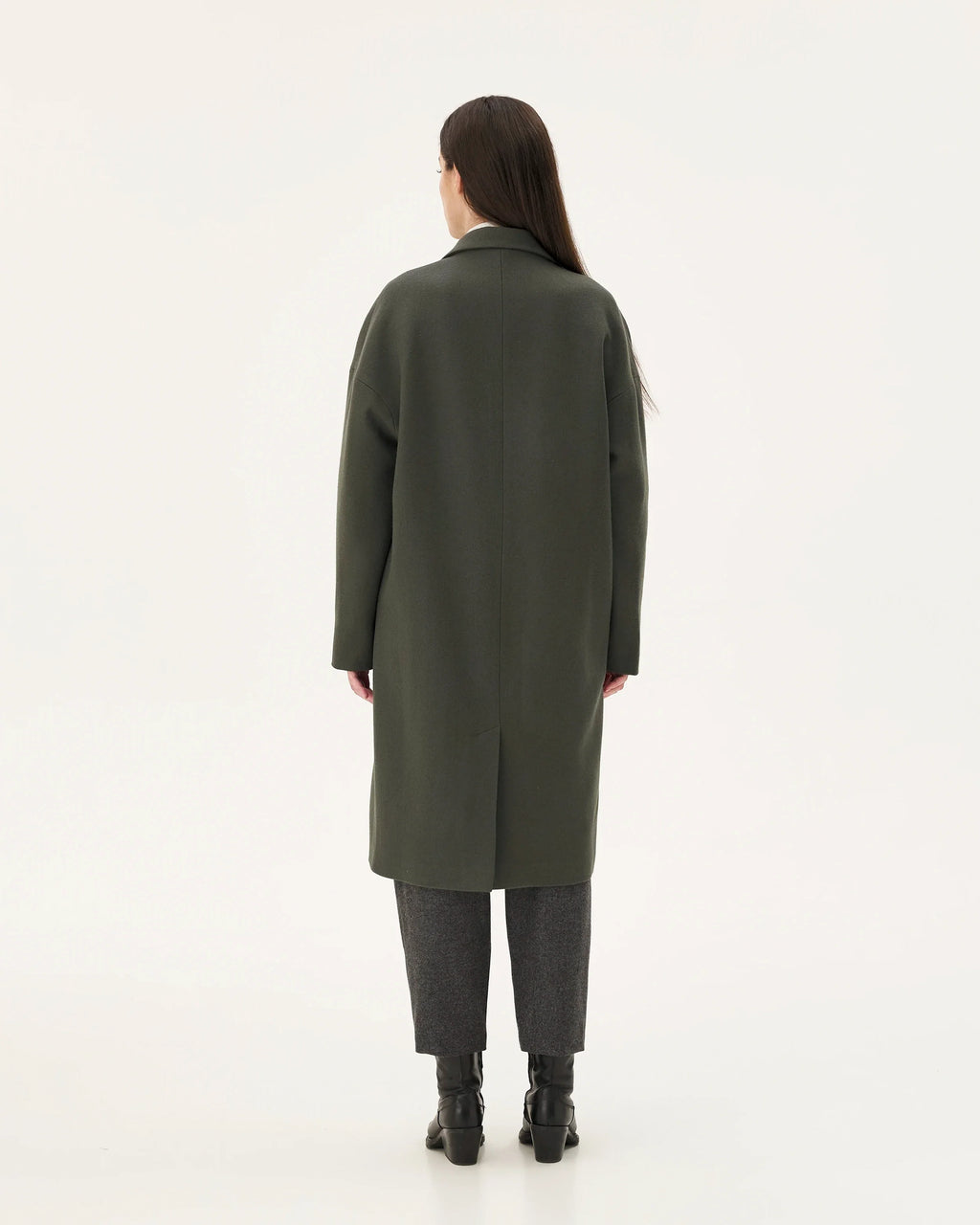 Manteau Genoa Ash Green