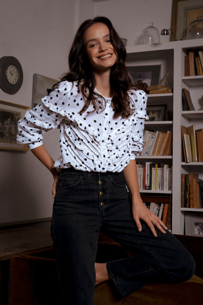 Lorraine Polka Shirt