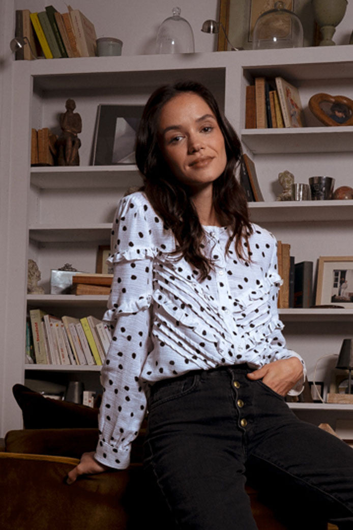 Lorraine Polka Shirt