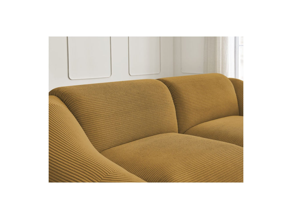 Fixed Straight 2-Seater Sofa - Tina - Corduroy