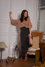 Mélissa Doty Black Skirt