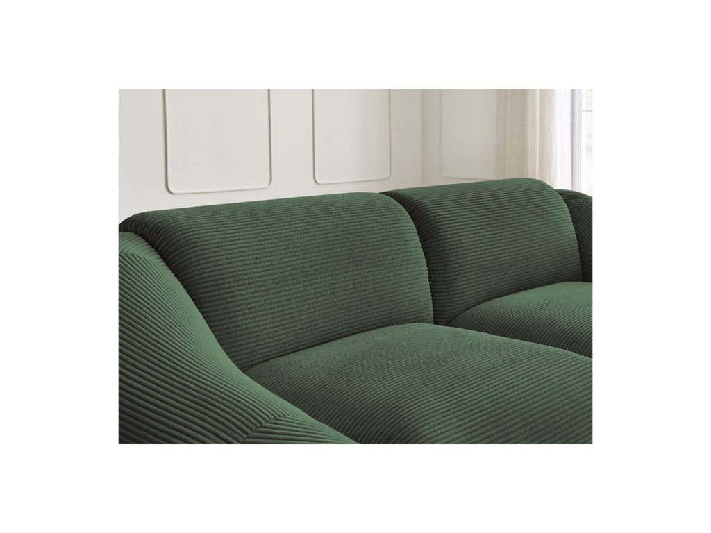 Fixed Straight 2-Seater Sofa - Tina - Corduroy
