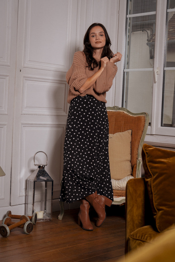 Mélissa Doty Black Skirt