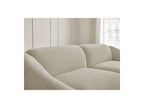 Fixed Straight 3-Seater Sofa - Tina - Bouclé Fabric