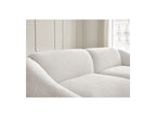 Fixed Straight 3-Seater Sofa - Tina - Bouclé Fabric