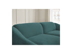 Fixed Straight 3-Seater Sofa - Tina - Bouclé Fabric