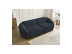 Fixed Straight 3-Seater Sofa - Tina - Bouclé Fabric