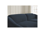 Fixed Straight 3-Seater Sofa - Tina - Bouclé Fabric