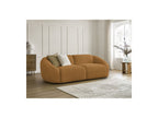 Fixed Straight 3-Seater Sofa - Tina - Bouclé Fabric