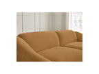 Fixed Straight 3-Seater Sofa - Tina - Bouclé Fabric