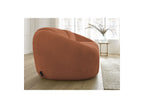 Fixed Straight 3-Seater Sofa - Tina - Bouclé Fabric