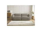 Fixed Straight 3-Seater Sofa - Tina - Bouclé Fabric