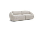 Fixed Straight 3-Seater Sofa - Tina - Corduroy