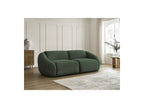 Fixed Straight 3-Seater Sofa - Tina - Corduroy