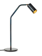 Sofisticato - Lampe De Table N°25 - Acier Bleui - Noir