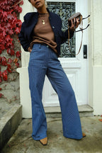 Victor Navy Stripe Pants