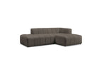 Modular Fixed Corner Sofa - Annecy - Bouclé Fabric - Right-Hand Corner