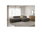 Modular Fixed Corner Sofa - Annecy - Bouclé Fabric - Right-Hand Corner