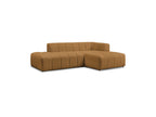 Modular Fixed Corner Sofa - Annecy - Bouclé Fabric - Right-Hand Corner