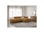 Modular Fixed Corner Sofa - Annecy - Bouclé Fabric - Right-Hand Corner
