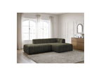Modular Fixed Corner Sofa - Annecy - Bouclé Fabric - Right-Hand Corner