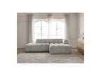 Modular Fixed Corner Sofa - Annecy - Bouclé Fabric - Right-Hand Corner