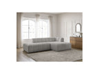 Modular Fixed Corner Sofa - Annecy - Bouclé Fabric - Right-Hand Corner
