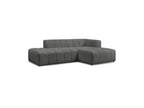 Modular Fixed Corner Sofa - Annecy - Bouclé Fabric - Right-Hand Corner