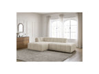 Modular Fixed Corner Sofa - Annecy - Bouclé Fabric - Left Corner