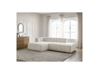 Modular Fixed Corner Sofa - Annecy - Bouclé Fabric - Left Corner