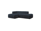 Modular Fixed Corner Sofa - Annecy - Bouclé Fabric - Left Corner