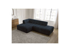 Modular Fixed Corner Sofa - Annecy - Bouclé Fabric - Left Corner