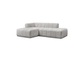 Modular Fixed Corner Sofa - Annecy - Bouclé Fabric - Left Corner