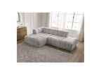 Modular Fixed Corner Sofa - Annecy - Bouclé Fabric - Left Corner