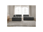 Modular Fixed Corner Sofa - Annecy - Bouclé Fabric - Left Corner