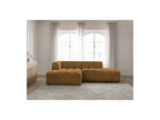 Modular Fixed Corner Sofa - Annecy - Bouclé Fabric - Left Corner