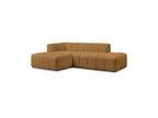 Modular Fixed Corner Sofa - Annecy - Bouclé Fabric - Left Corner