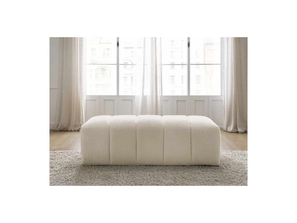 Puf para sofá modular - Annecy - Tejido bouclé
