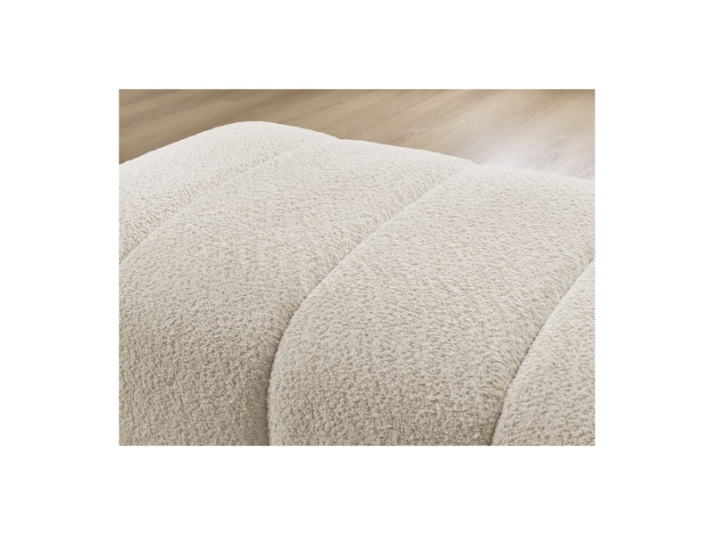 Pouf Pour Canapé Modulable - Annecy - Tissu Bouclette