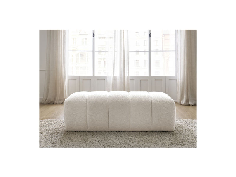 Pouf Pour Canapé Modulable - Annecy - Tissu Bouclette