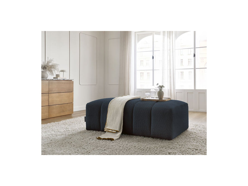 Pouf Pour Canapé Modulable - Annecy - Tissu Bouclette