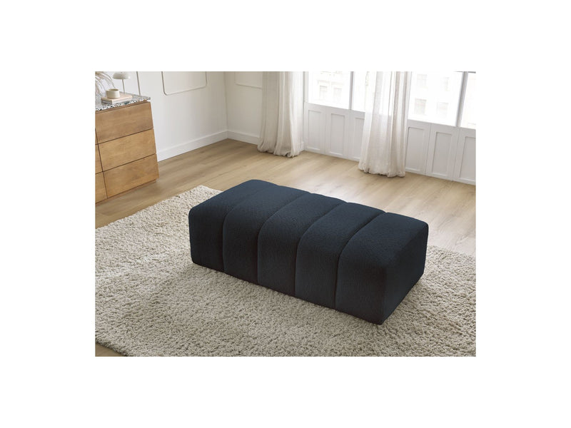 Pouf Pour Canapé Modulable - Annecy - Tissu Bouclette