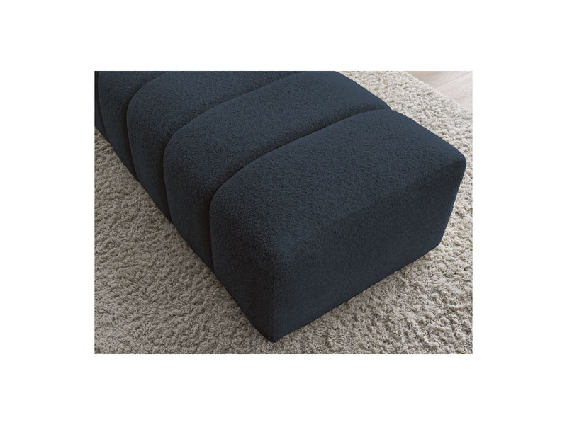 Pouf Pour Canapé Modulable - Annecy - Tissu Bouclette