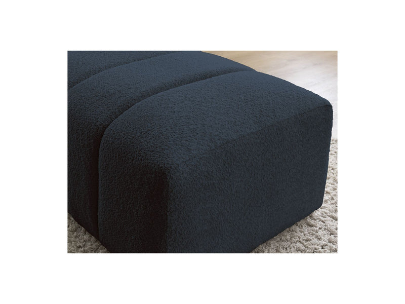 Pouf Pour Canapé Modulable - Annecy - Tissu Bouclette