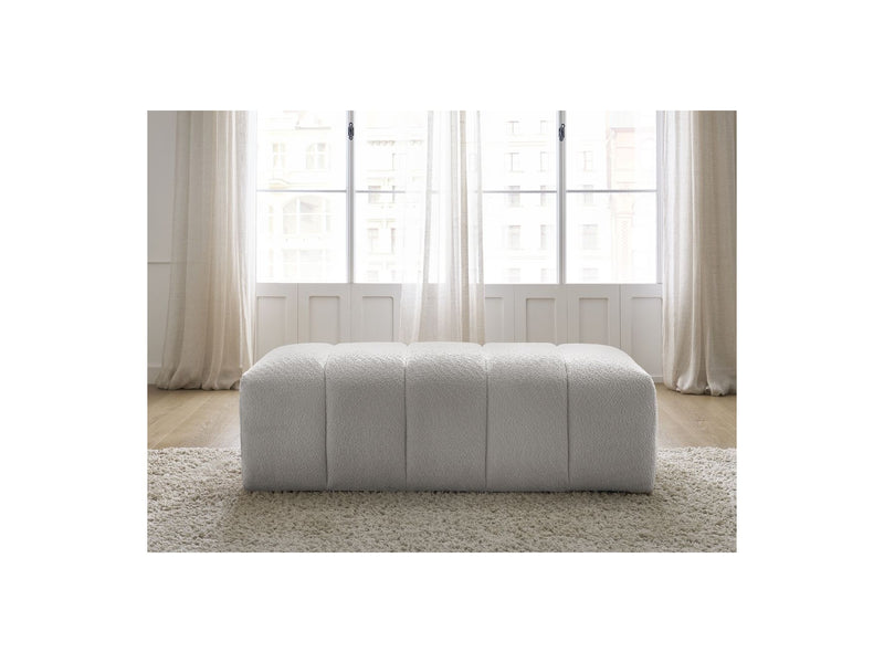 Pouf Pour Canapé Modulable - Annecy - Tissu Bouclette