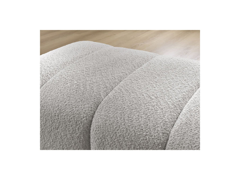 Pouf Pour Canapé Modulable - Annecy - Tissu Bouclette