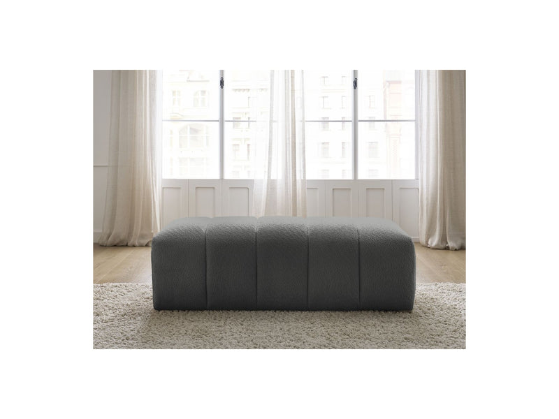 Pouf Pour Canapé Modulable - Annecy - Tissu Bouclette